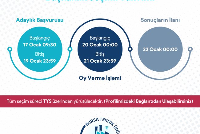 Olağanüstü Topluluk Başkanlığı Seçimi Duyurusu